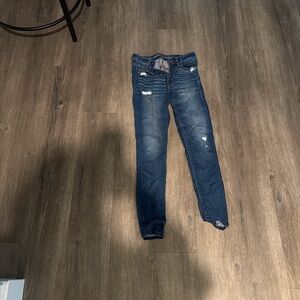 American Eagle Outfitters Dark Blue Skinny Jeans